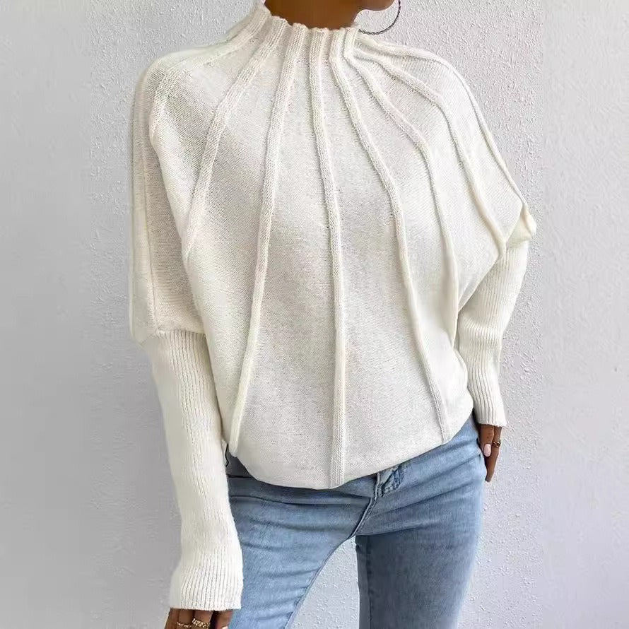 Anastasia  Ribbed Dolman Sleeve Sweater