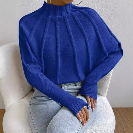 Anastasia  Ribbed Dolman Sleeve Sweater